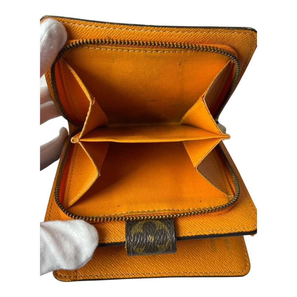 LOUIS VUITTON Monogram Groom Compact Snap Wallet RARE LV +Box Booklet Dust Bag - Picture 6 of 15